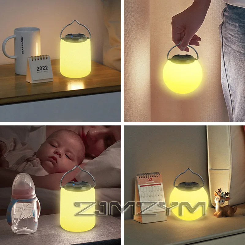 USB Rechargeable Outdoor LED Camping Lantern 3-speed Brightness Adjustment Emergency Lighting Camping Gear