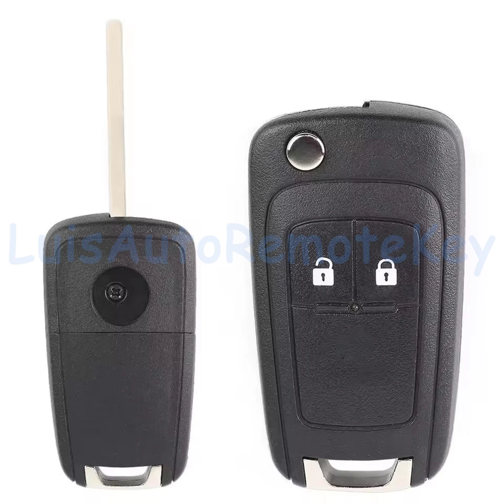 2 / 3 Buttons Flip Remote Key Fob 433MHz ID46 Chip for Opel Vauxhall Astra J Insignia Cascade Corsa Adam Viva FCC ID: 5WK50079