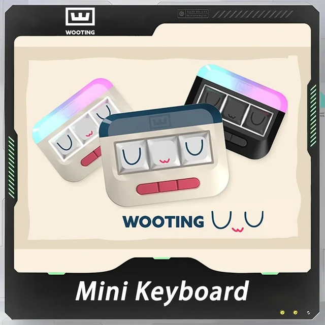 Wooting UwU RGB 替えのキースイッチ付き Wooting UwU | Wooting