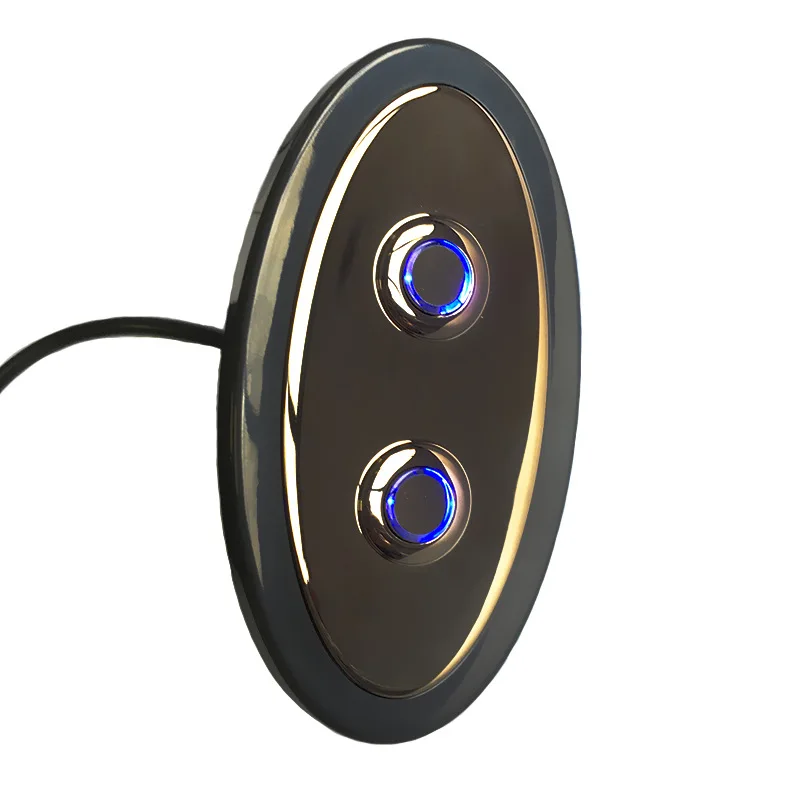 LED Backlit Wired Hand Controller for Electric Sofa Linear Actuator, Built‑in USB Charging Socket