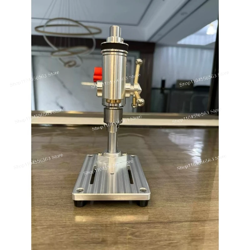

Micro Bench Drill Woodworking Mini Table Drill Machine High Precision Micro Drilling Machine Synchronous Belt 0.3-6.5mm 220v