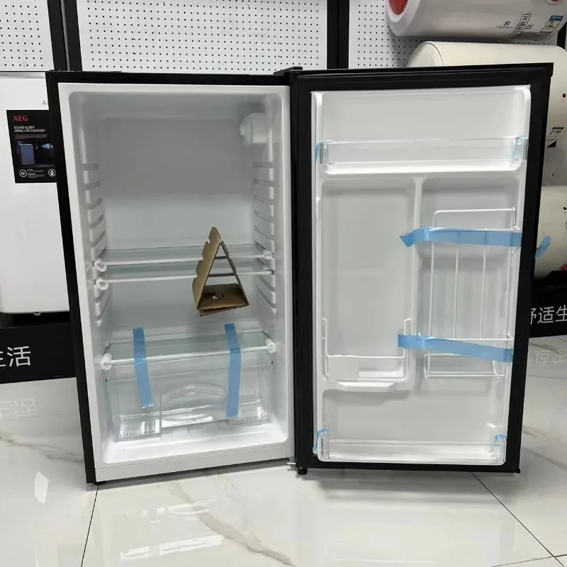 Mini Refrigerator Single Door 108L Refrigerator for Home and Hotel Use Cooling and Freezing BCD-108 Black
