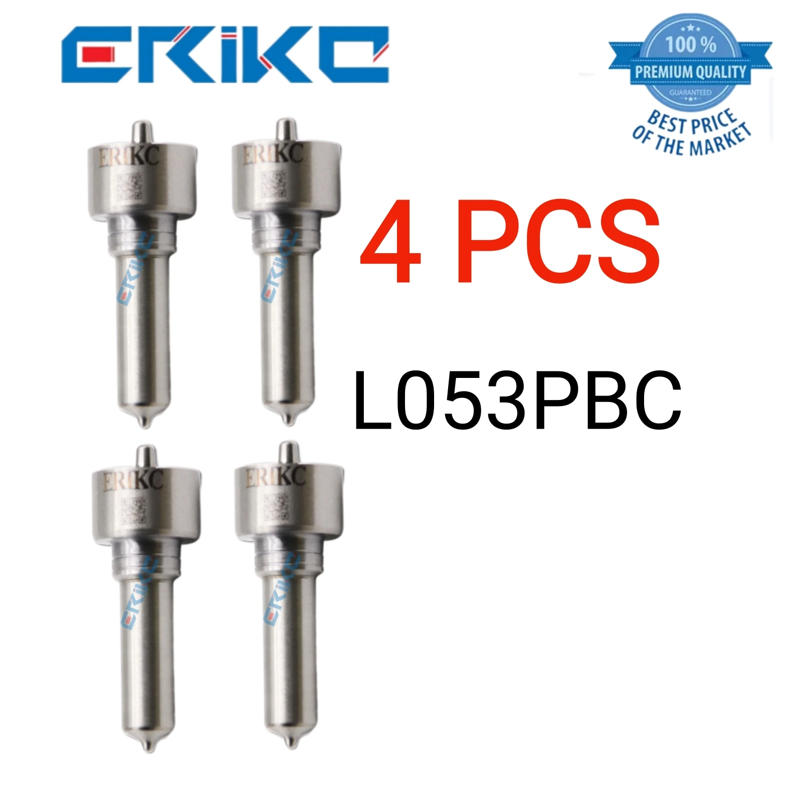 

4 PCS L053PBC Original Nozzle L 053 PBC L053 PBC Nozzle Tip Injection Nozzle L053PBC for Delphi