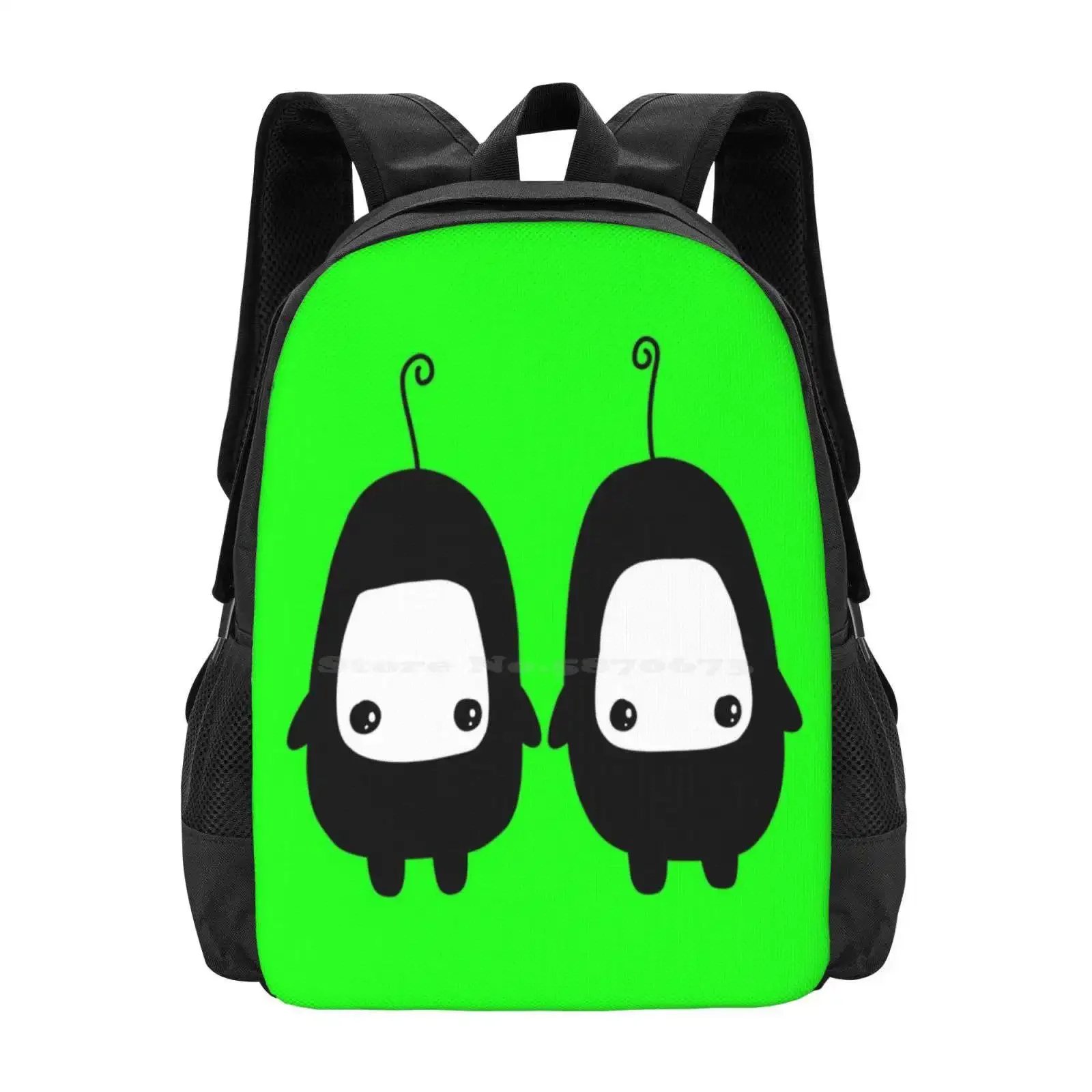 

Ilomilo Black And White Fashion Pattern Design Travel Laptop School Backpack Bag Stream Ilomilo Indie Music Video Game