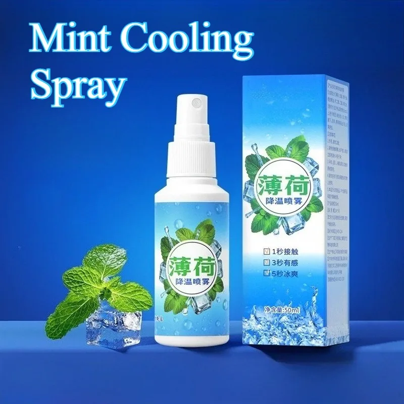 Mint Cooling Spray for Outdoor Office Workers in Summer Cool