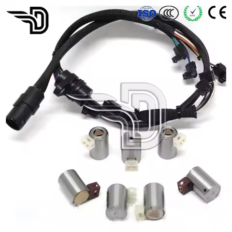7Pcs Original 01M Transmission Solenoid Kit 095927333 095927331A For VW Beetle Bolero Convertible Golf Jetta Passat 1995-2006