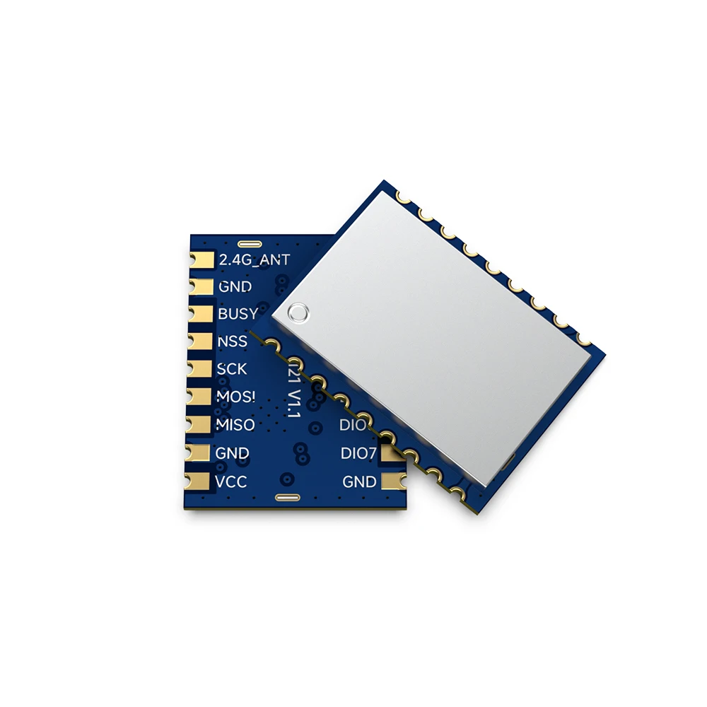 LoRa1121-Puce LR1121Chip longue distance, module de communication double bande 160/433 MHz/470/868 MHz et 915 GHz, ultra-faible puissance 2.4 mW, 2