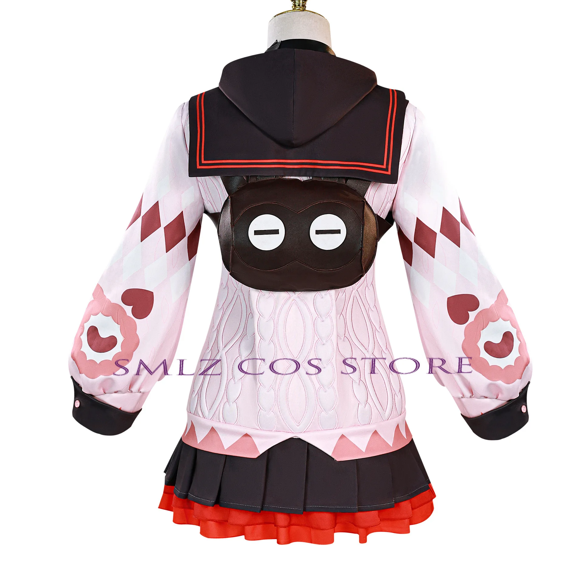 Smlz Ukinami Yuzuha Cosplay Gra Zenless Zone Zero Kostium Peruka Płaszcz Torba Garnitur Spook Shack Dla Kobiet Dziewczyn Rekwizyty na Halloween