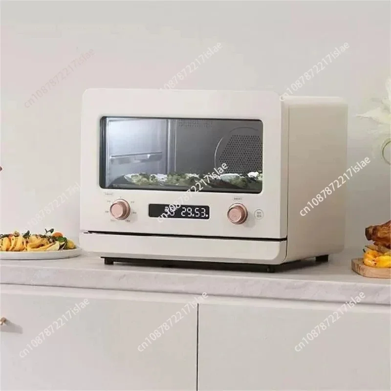 Oven integrated machine electric steamer multi-function microwave oven household