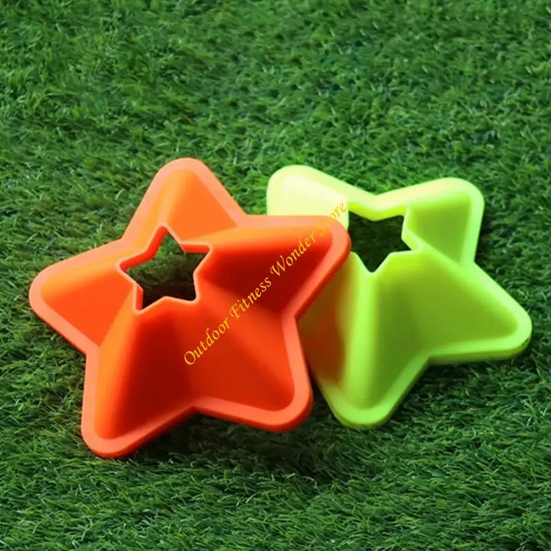 E8bf reutilizáveis ​​agilidades discos marcadores treinamento futebol para exercícios pé trabalho