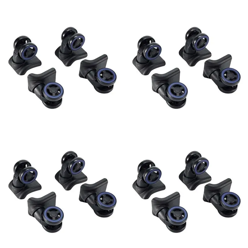 【festival】-kit-de-reparation-de-roulettes-de-valise-a-double-rangee-16-pieces-roulettes-robustes-a-360°-°-roulettes-pivotantes