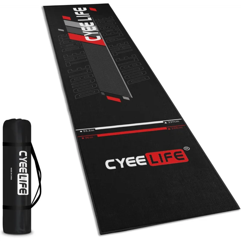 Professional Dart Mat Anti-Slip Carpet, Black, Suitable For Protecting Dart Sticks, Dirt-Resistant And Easy To Maintain