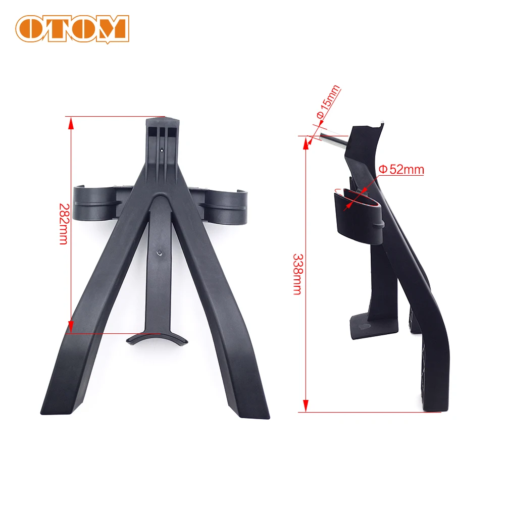 OTOM Motorcycle Plug-in Stand Front Fork Support Multi Protect Shaft Bracket Side Brace For KTM HONDA YAMAHA KAWASAKI SUZUKI EX