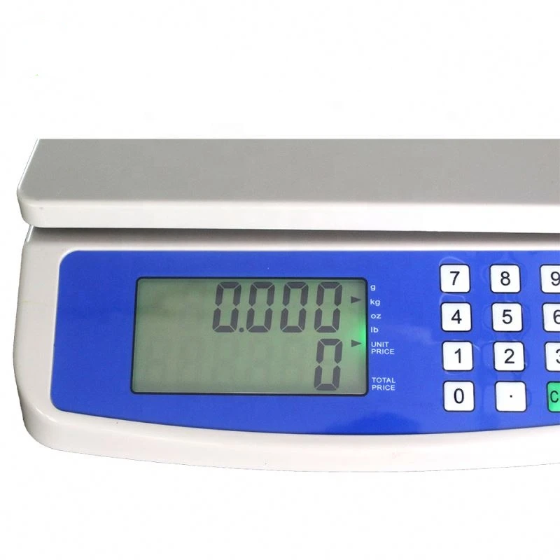 30KG /1G Precision LCD Digital Scale Electronic Balance Weight Scale Plastic Weight Scale Accuracy Weight Balance Food Scales