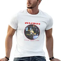 New VINTAGE RUSH 1987 Hold Your Fire Tour Concert T-Shirt Tee shirt graphic t shirt tops fruit of the loom mens t shirts