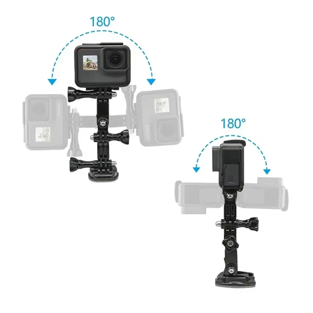 For GoPro Extended Pivot Arm Adapter Mount Base Screw Accessories Set For GoPro Hero 13 12 11 10 Insta360 X4 X3 DJI Action 5 4 3