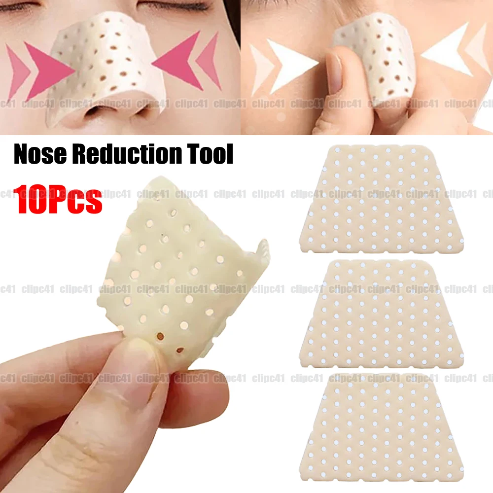 10Pcs Nose Splint Low Temperature Thermoplastic Nose Job Rhinoplasty Splint Ortho Immobilized Nose Nasal Fracture Splint