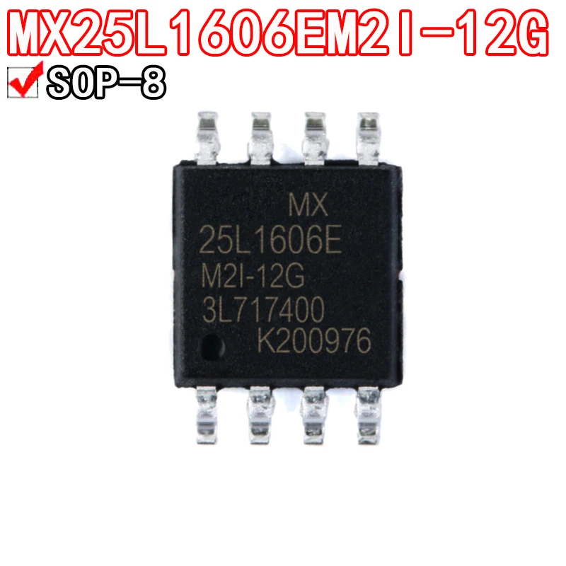 10PCS MX25L1606EM2I-12G MX25L1606E MX25L1606  8 MX25L3206EM2I-12G MX25L8006EM2I-12G 25L3206 25L8006 MX25L6406EM2I-12G