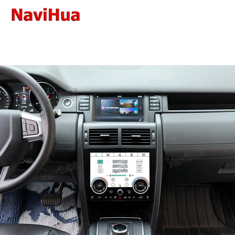 Navihua Air Conditioning Display for Land Rover Discovery Sport L550 AC Panel Touch Screen Upgrade LCD Car Climate Control Board