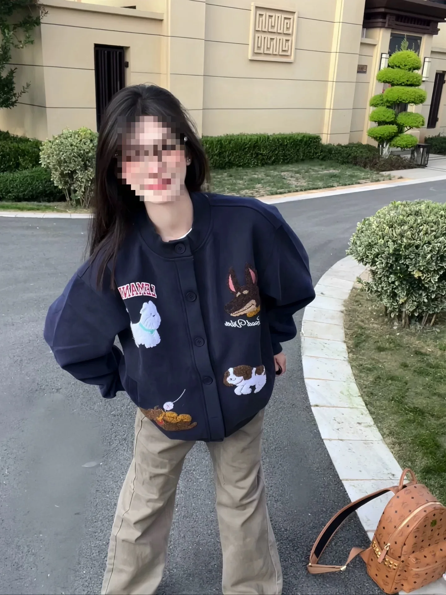 جاكيتات بيسبول نسائية، سترات بومبر للنساء بنقوش فنية بوهيمية، تصميم عرقي متعدد الألوان بنقوش زهور، مقاس كبير