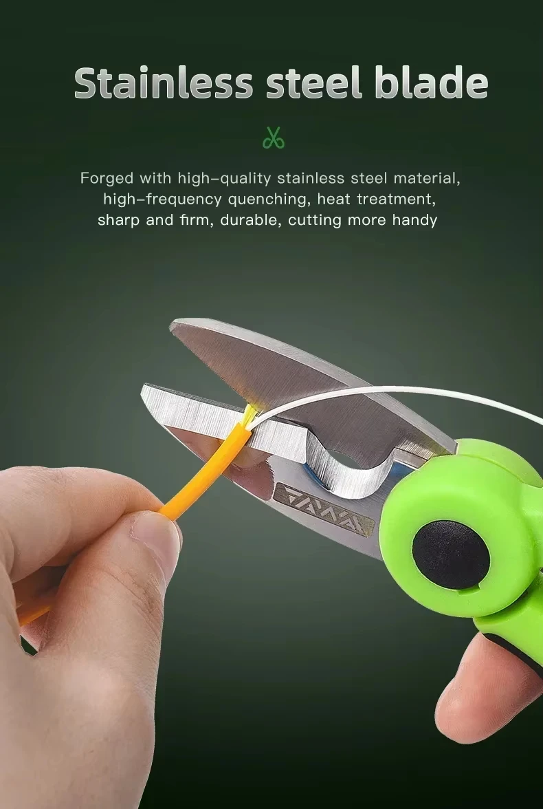 

TAWAA KS-K2 Fiber Optic Scissors Kevlar Cutter Stainless Steel Multi-Fiber Suitable Fiber Optic Kevalr Cutter