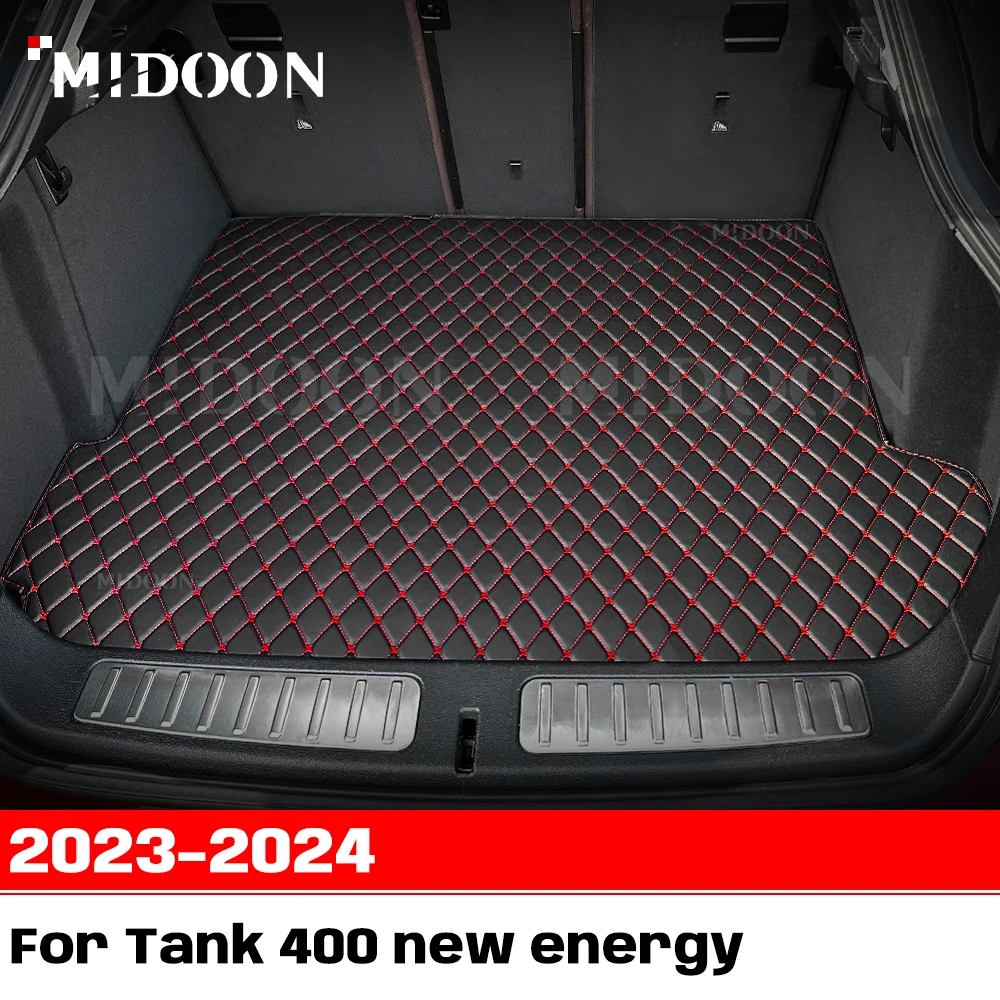 

Для Tank 400, новая энергия 2023-2024, коврик для багажника автомобиля, антигрязная накладка, защитный коврик, грузовая подкладка, автомобильные аксессуары для интерьера