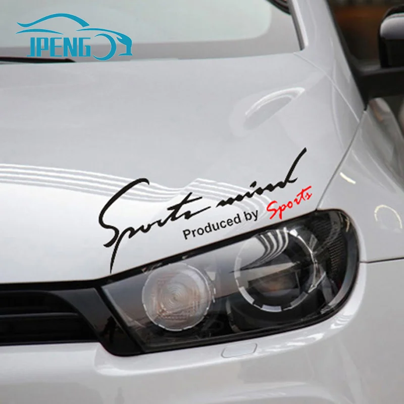 Auto Engine Hood Headlights Spirit Sports Mind Produced By Sport Car Viny Sticker And Decals And Decals Exterior Accessories