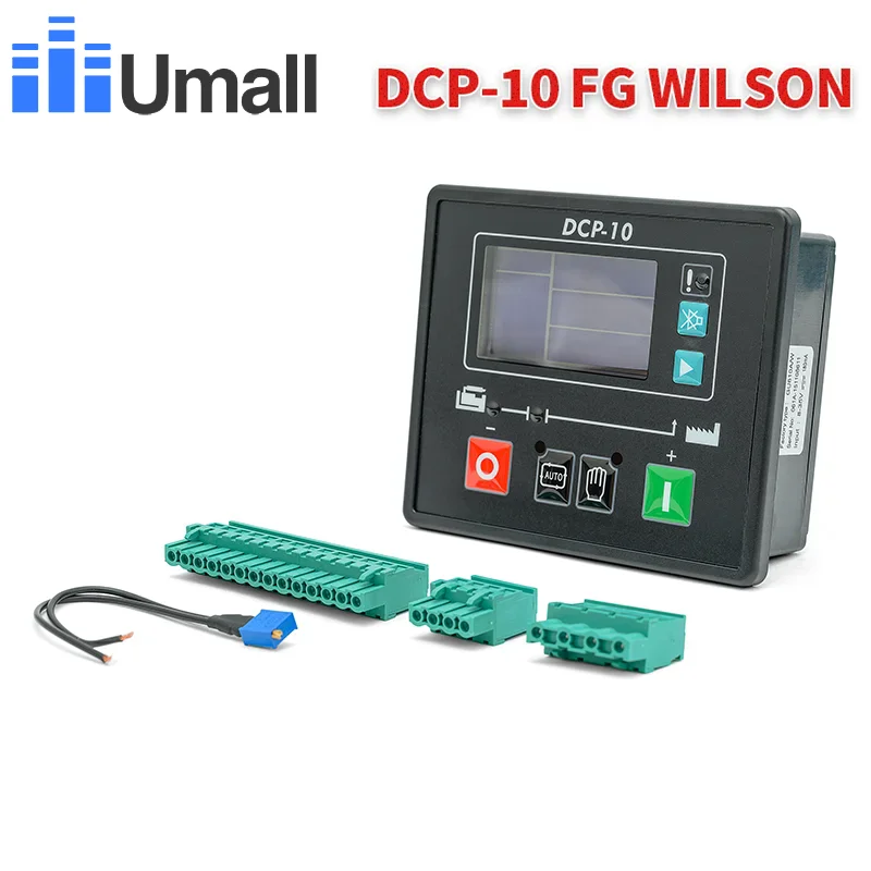 

DCP-10 Wilson Genset Controller Module Unit LCD Diesel Engine Auto Start Control Panel Replace GU610A Generator Parts Shaluo