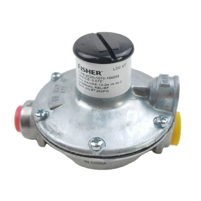 Emerson Fisher Accurate and Sensitive Control 912N Series 912N-1070-166658 Pressure Regulators