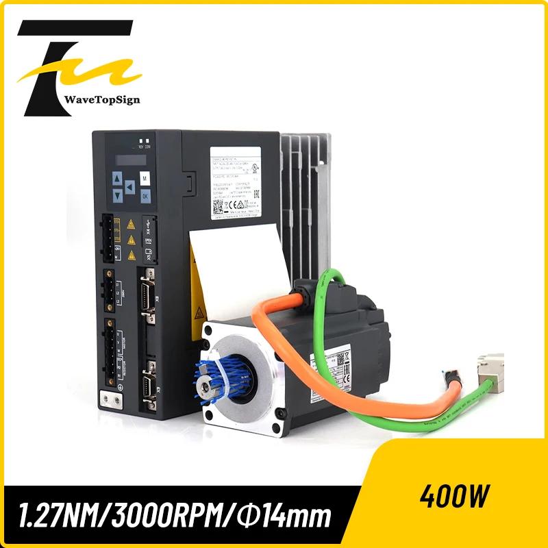 

Boding новые оригинальные комплекты серводвигателей 400 Вт 1FL6034-2AF21-1LA1 6SL3210-5FB10-4UF1 1,27 нм 3000 об/мин с кабелем 3 м