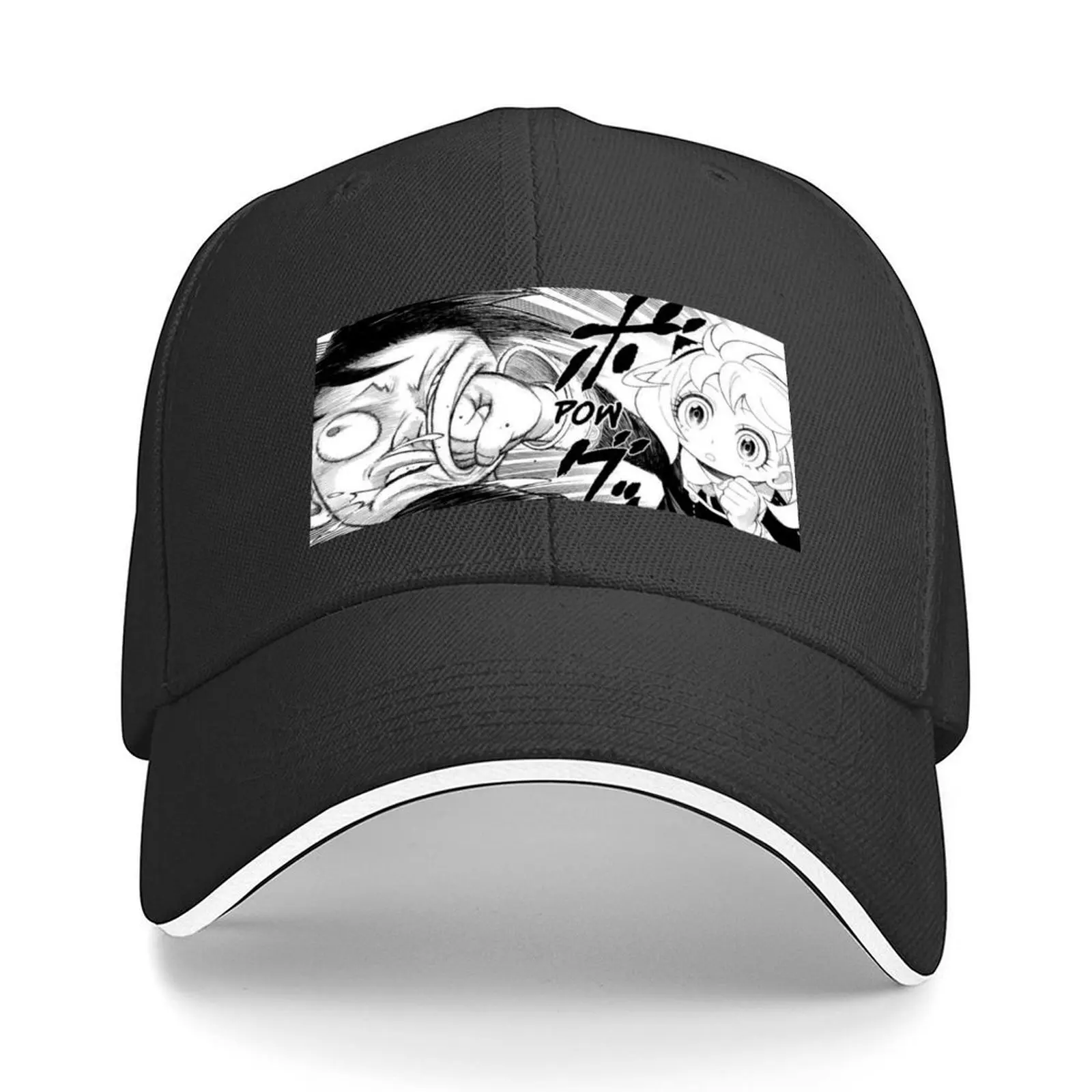 

Anya Throwing A Punch Baseball Cap Hood Sun Hat For Children Trucker Hat summer hat For Women Men's
