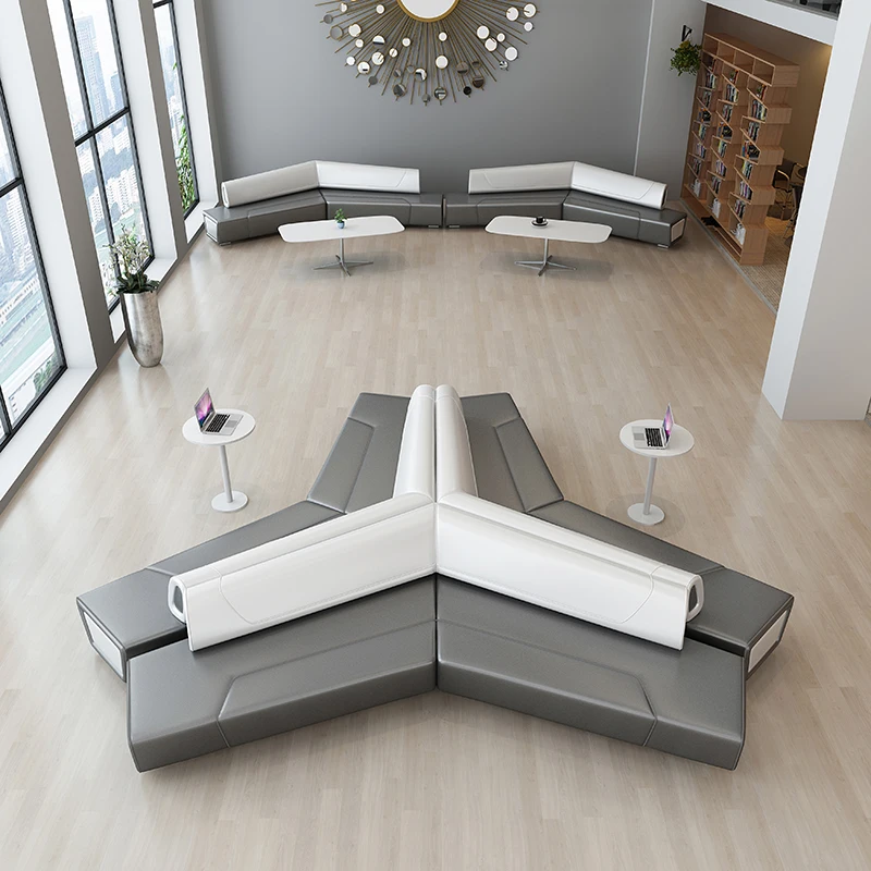 Sofá moderno simples e criativo do escritório