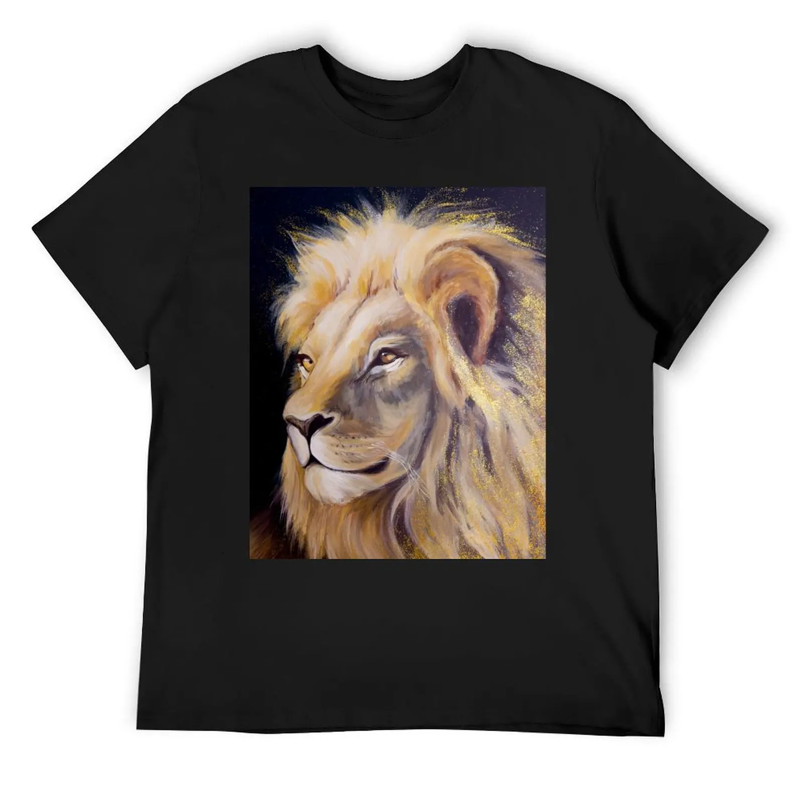 

Lion. Glimpse of a Bold Tomorrow T-Shirt plain funny shirt cotton Blouse summer shirt shirts men graphic