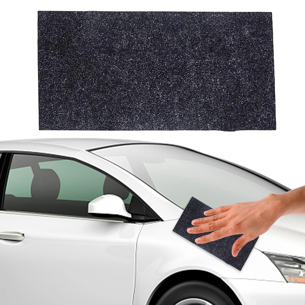 3Pcs Nano Sparkle Cloth Car Scratch Remover Nano Technology Repair Tool For Surface Scuffs Water Stains Cleaning For Auto Detail