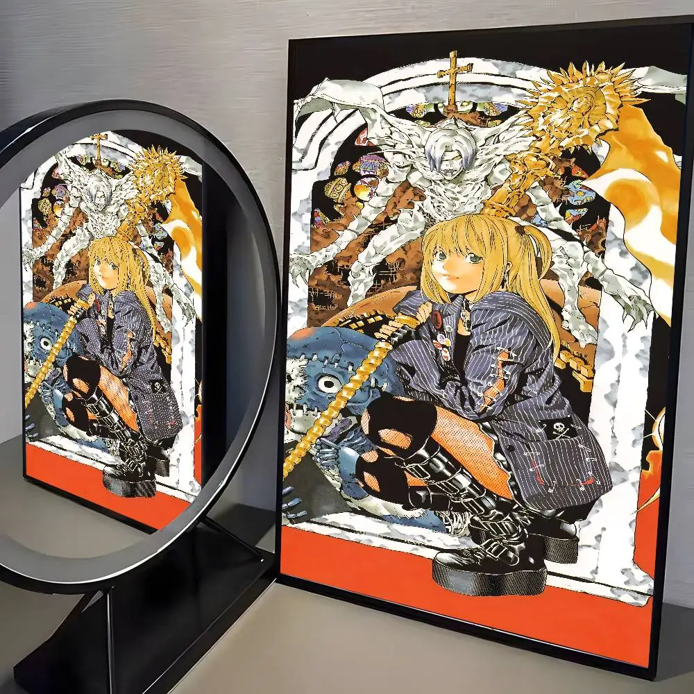 Anime Death Note DN L Klassisches Vintage-Poster Kunst HD-Leinwand Hochwertiger Ästhetischer Druck Papier Wandkunst für Wohnzimmer Heimdekoration – Detail 19