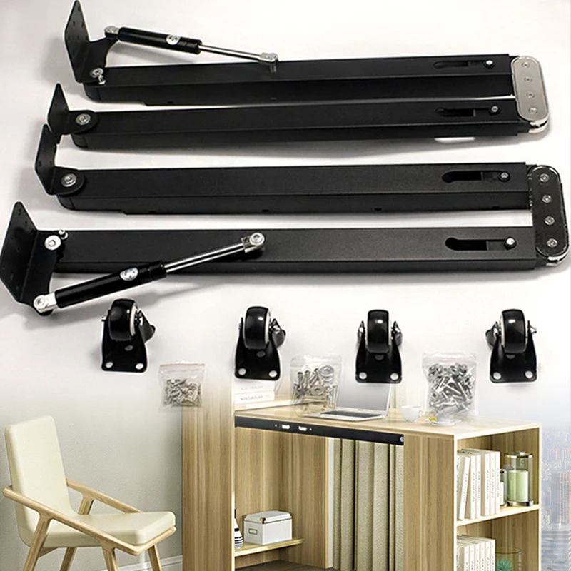 

Desktop Folding Connector Accessories Fold Down Stretch Dining Table Bar Cabinet Cabinet Desk Hinges