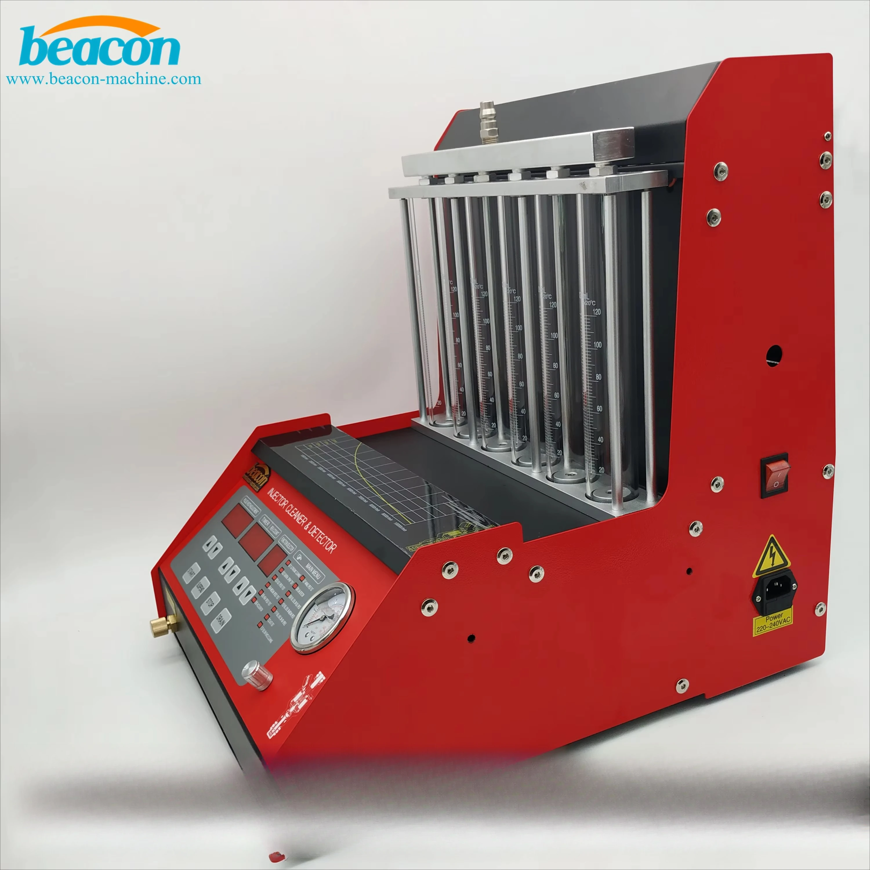 Factory direct sales：BC-6C 6 Cylinders Petrol Injector Tester Ultrasonic Cleaner  Fuel Injector Cleaning and Testing