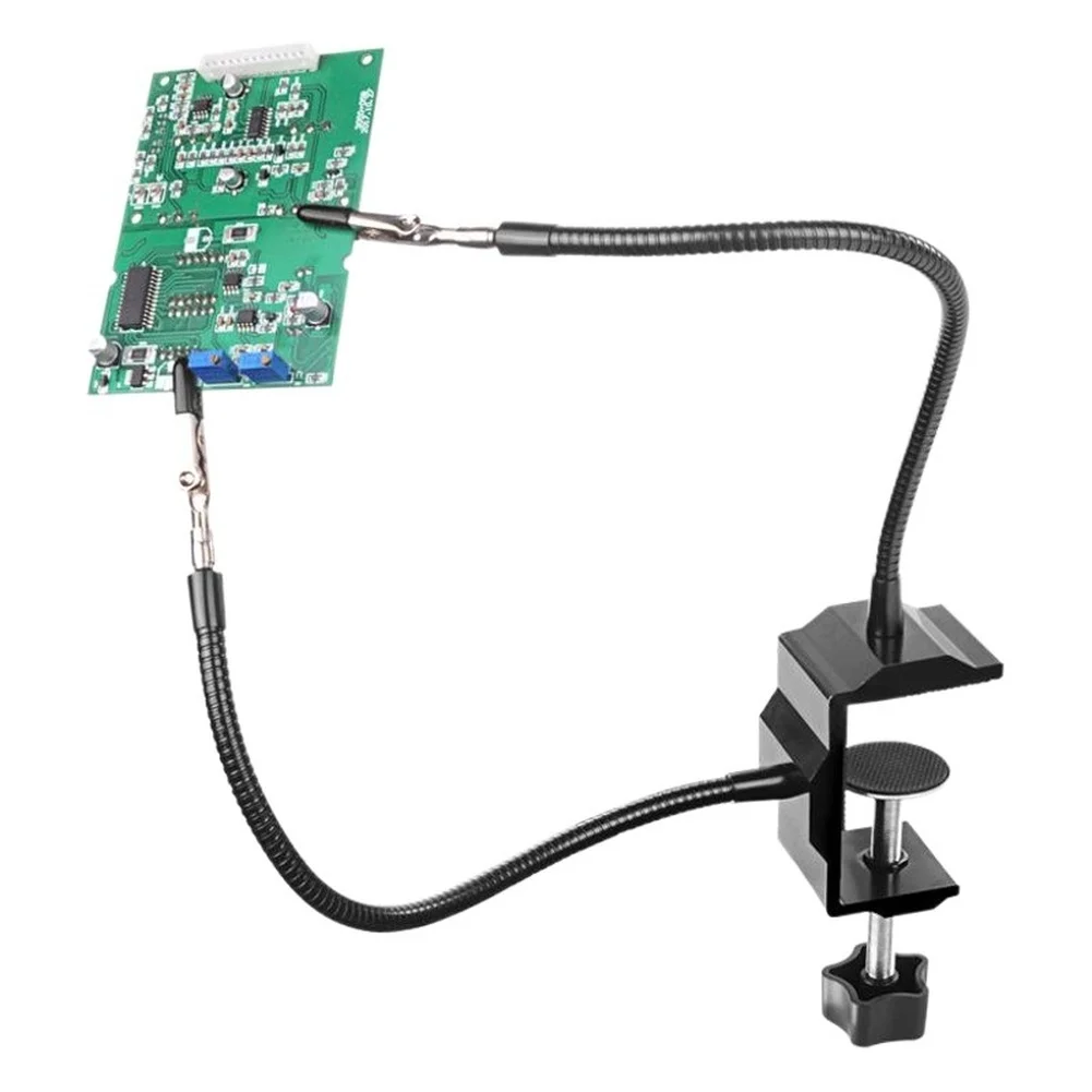 1pc Welding Table Toolour Helping Hands Soldering Third Hand Tool Tabletop Clamp Base Replacement  Soldering Iron Stand Parts