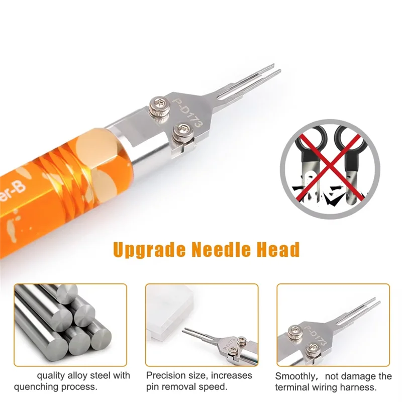 A74G-Alat Ekstraktor Terminal Konektor Komputer untuk Alat Ekstraksi Mini-Fit Jr Konektor Komputer