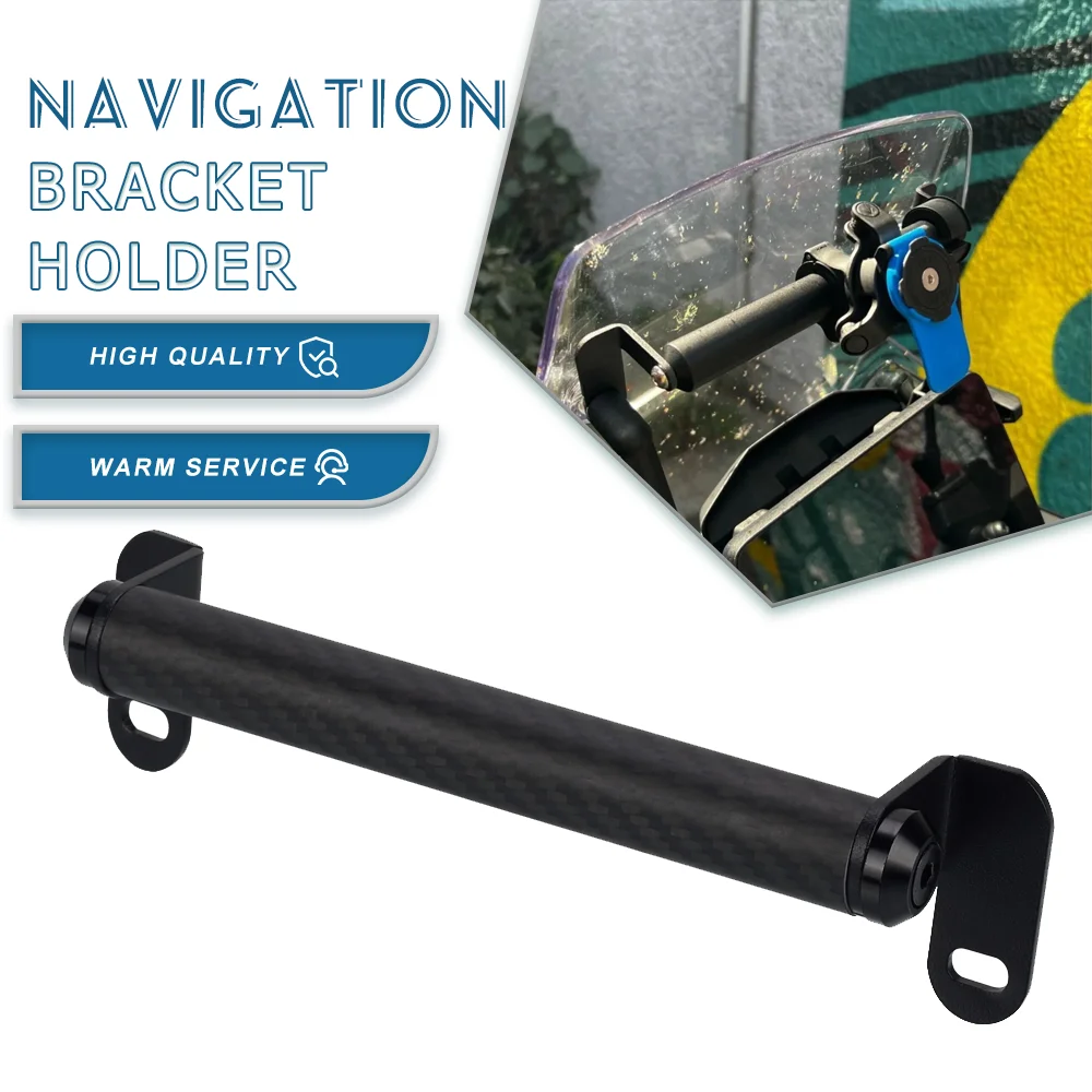 

650MT Motorcycle For CFMOTO CF MOTO CF650MT Carbon Fiber Navigation Bracket Holder GPS Phone Bracket 650 MT mt CF 650MT 650mt