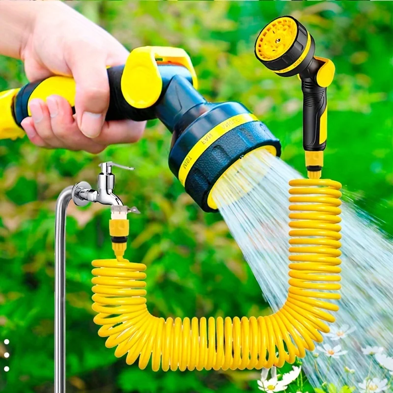 

1 Set, Water Hose Sprinkler Watering Vegetables Household Yard Watering Artifact Gardening Garden Water Gun Balcony Rinse