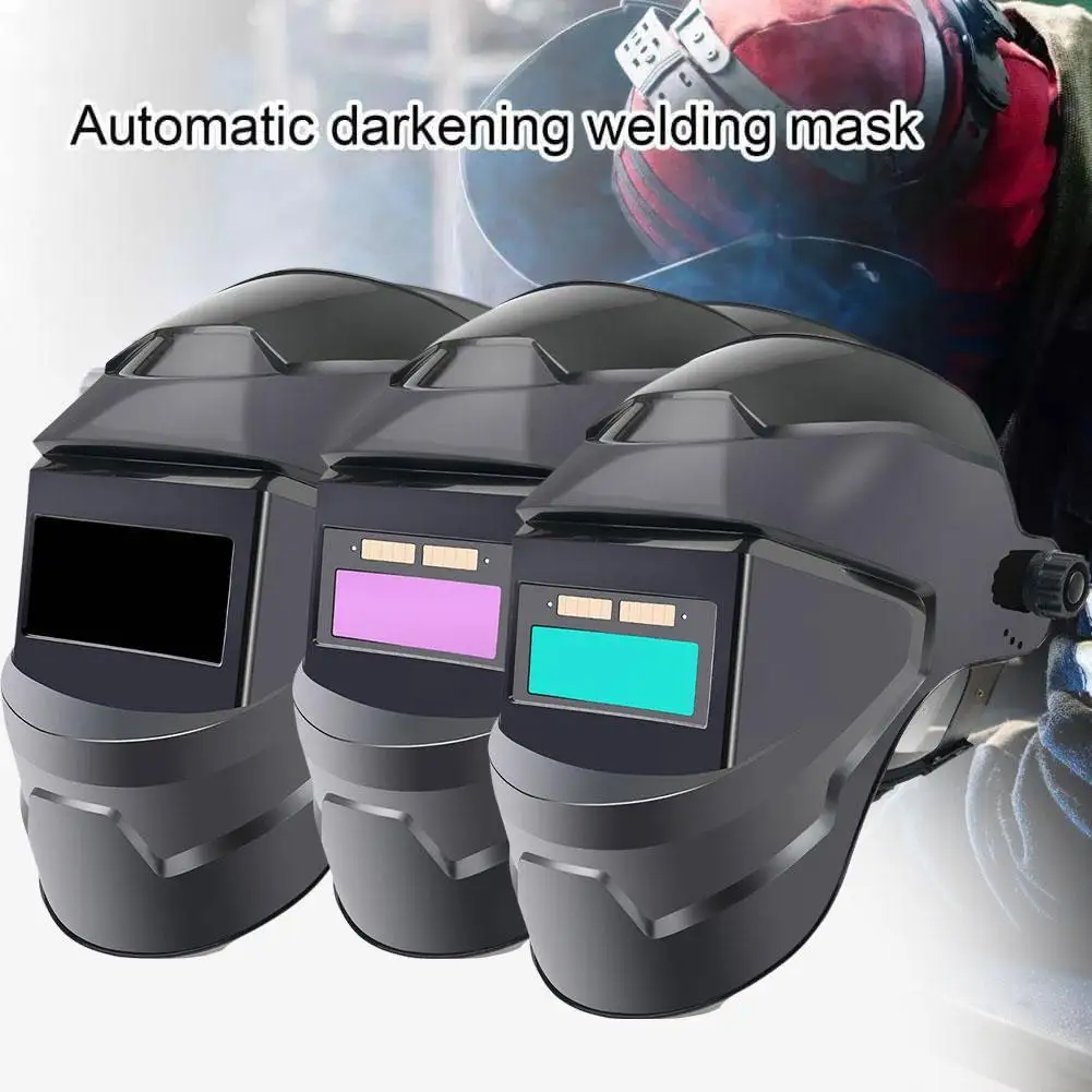 Automatic Darkening Solar Welding Helmet for MIG MMA TIG Welding Mask/Cap Goggles Light Filter Welders for Soldering Work