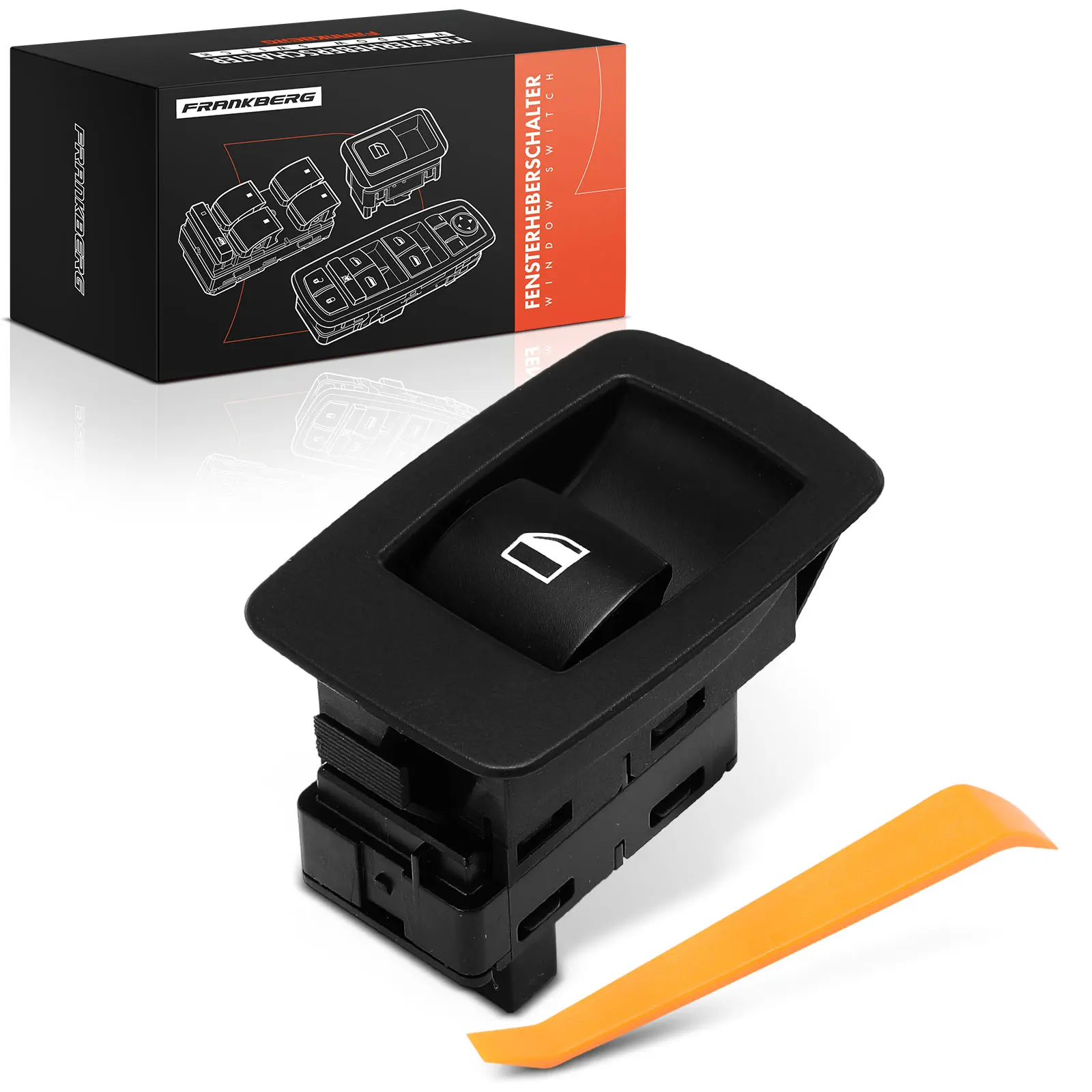 Frankberg 1x Raammechanisme voor en achter voor BMW 5 Serie Touring E60 E61 X3 E83 V20730040 61319113773 3424602 1S17117