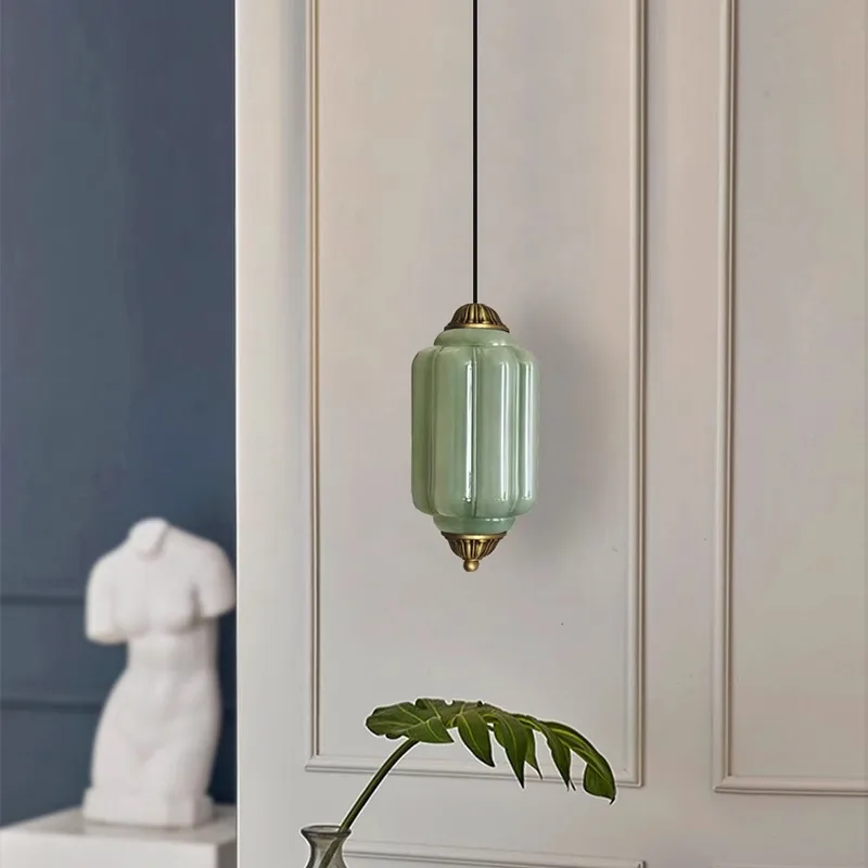 

Подвесные светильники в стиле ретро, современная люстра для столовой, спальни, прикроватная тумбочка, бар, отель, домашний декор, светильники