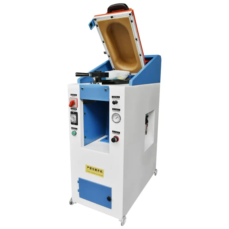 

Air bag manual single station sole press pneumatic sole laminating machine