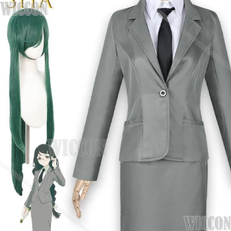 

Костюм для косплея Haru No Mai: Весенние танцовщицы четырех сезонов, черный костюм-униформа для Хэллоуина, Навидада, Карнавала