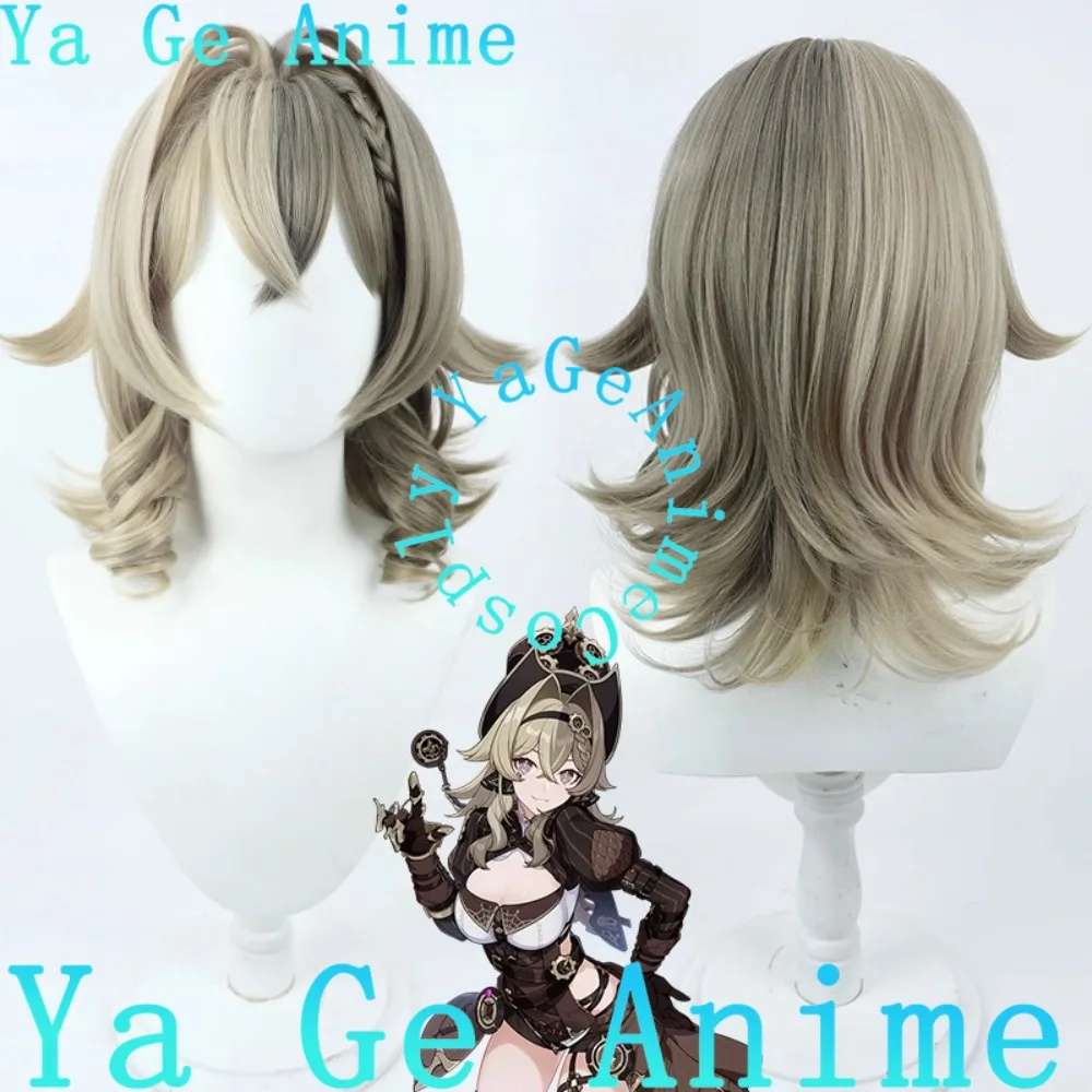 

Honkai Impact 3rd Genius Engineer Vill-V Cosplay Wig Christmas Reality Show Cosplay Wig Anime Game Party Exhibition in Stock