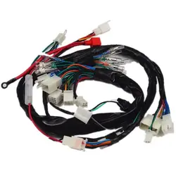 Motorcycle Harness Wire For Honda Lifan Loncin Jialing Dayun Haojin CG125 ZJ125 CDI125 Electric Start Motorbike Main Cable