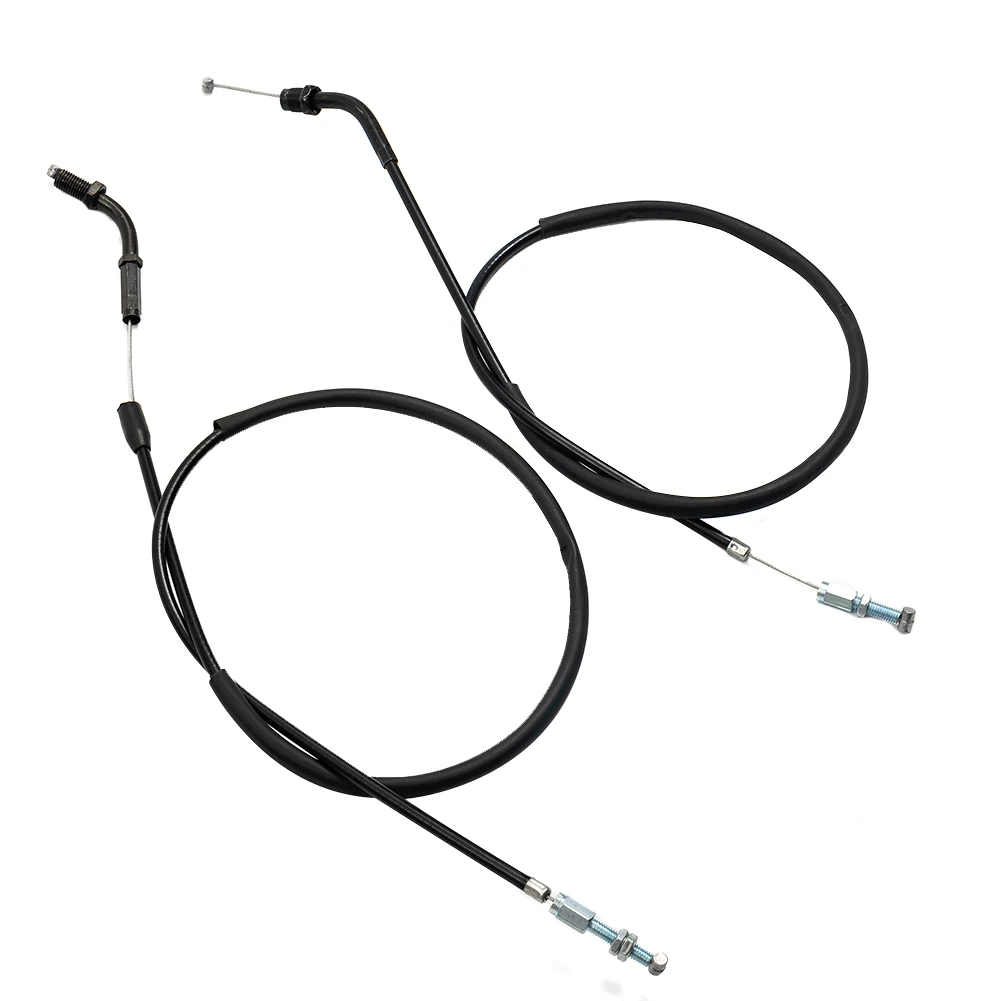 High Quality Throttle Cable Motorcycle Cable CB550 CB750 CL360 Cable FT500 For Motorcycle Plastic Push And Pull Replacement 2PCS