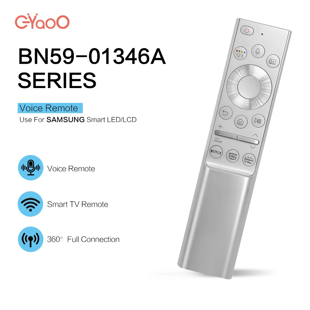 BN59-01346A Zamienny pilot głosowy pasujący do telewizora Samsung QN75LST7TAFXZA QN65LST9TAFXZA QN55LST7TAFXZ — zdjęcie produktu 2